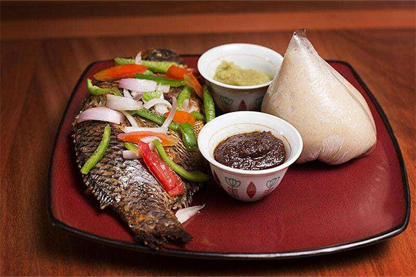 Banku & Tilapia